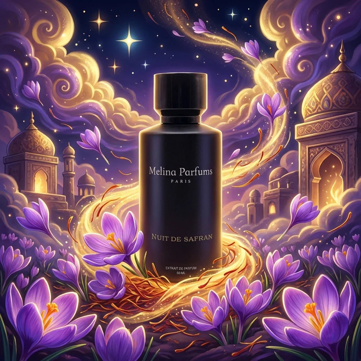 Nuit de Safran Édition L’Obsidienne Extrait de Parfum Mixte