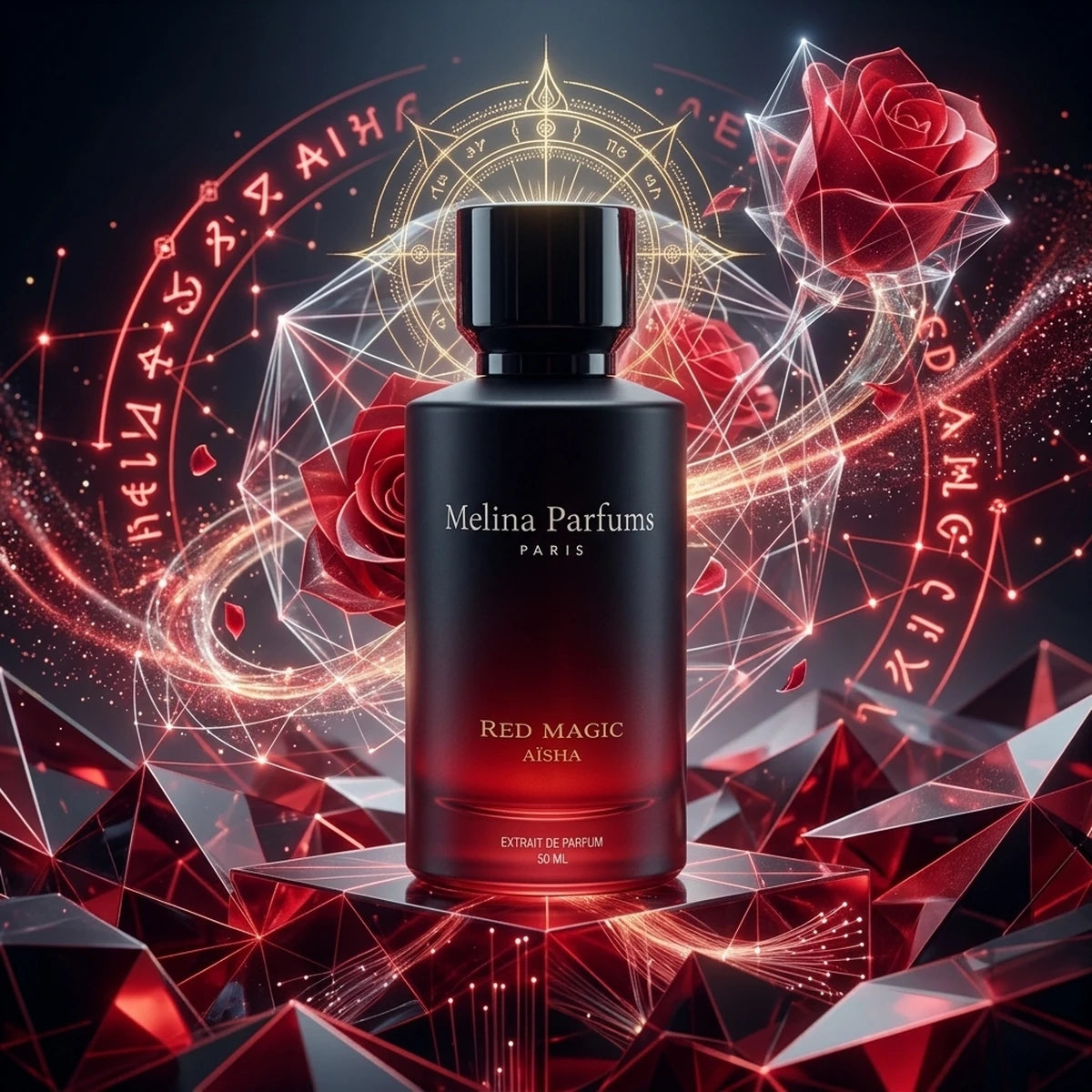 Red Magic Aïcha Édition L’Obsidienne Extrait de Parfum Mixte